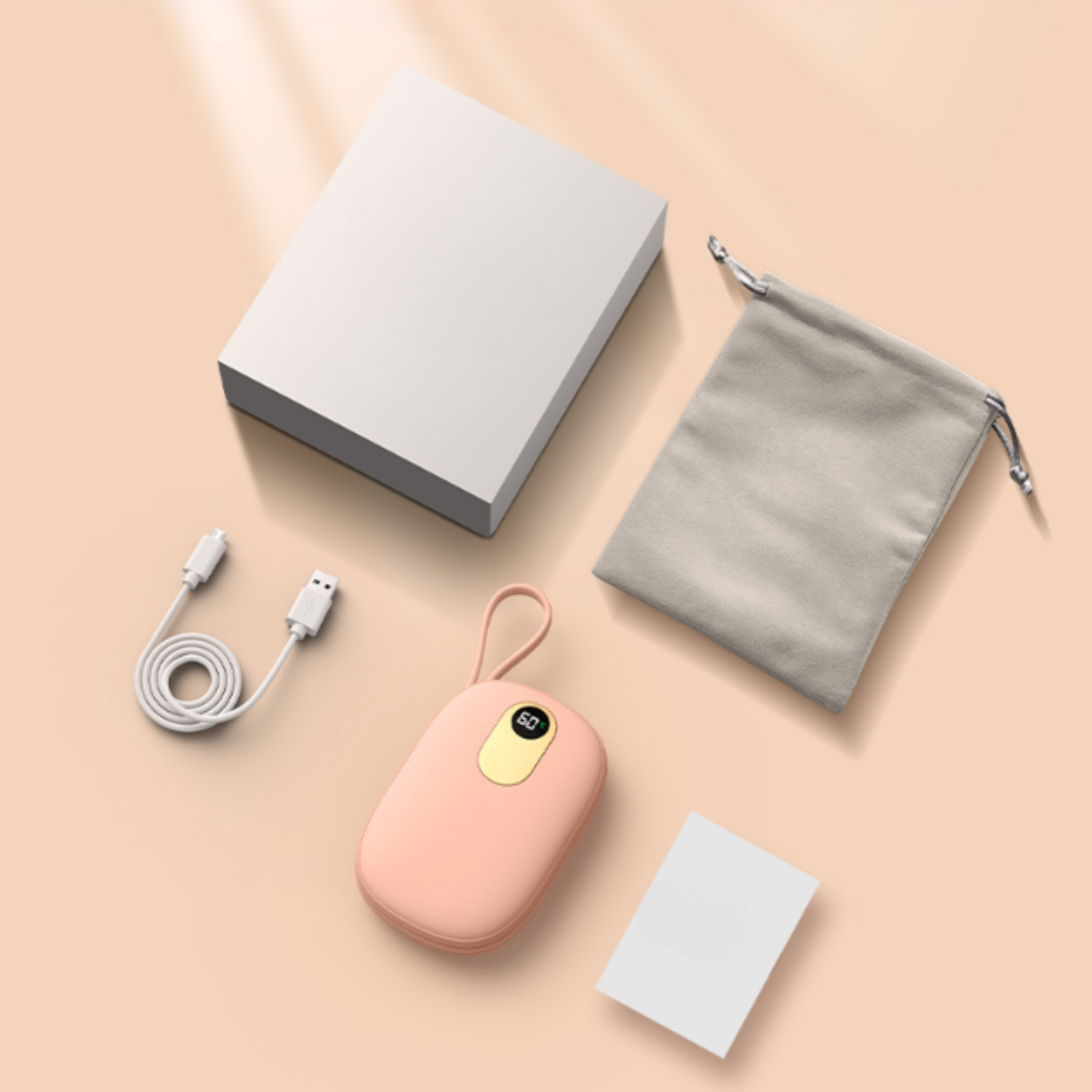 TeploDoDlaně®: Designový Ohřívač Rukou & Powerbanka