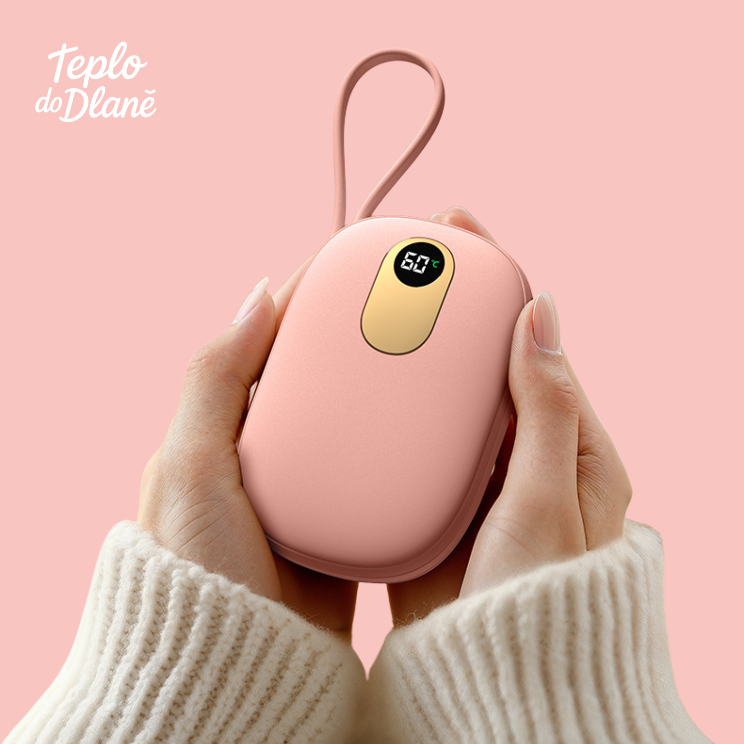 TeploDoDlaně®: Designový Ohřívač Rukou & Powerbanka